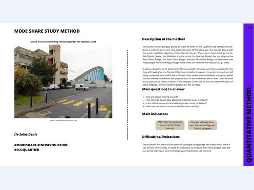 EUP mode share study method page