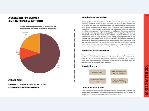 EUP accessibility survey and interview method page